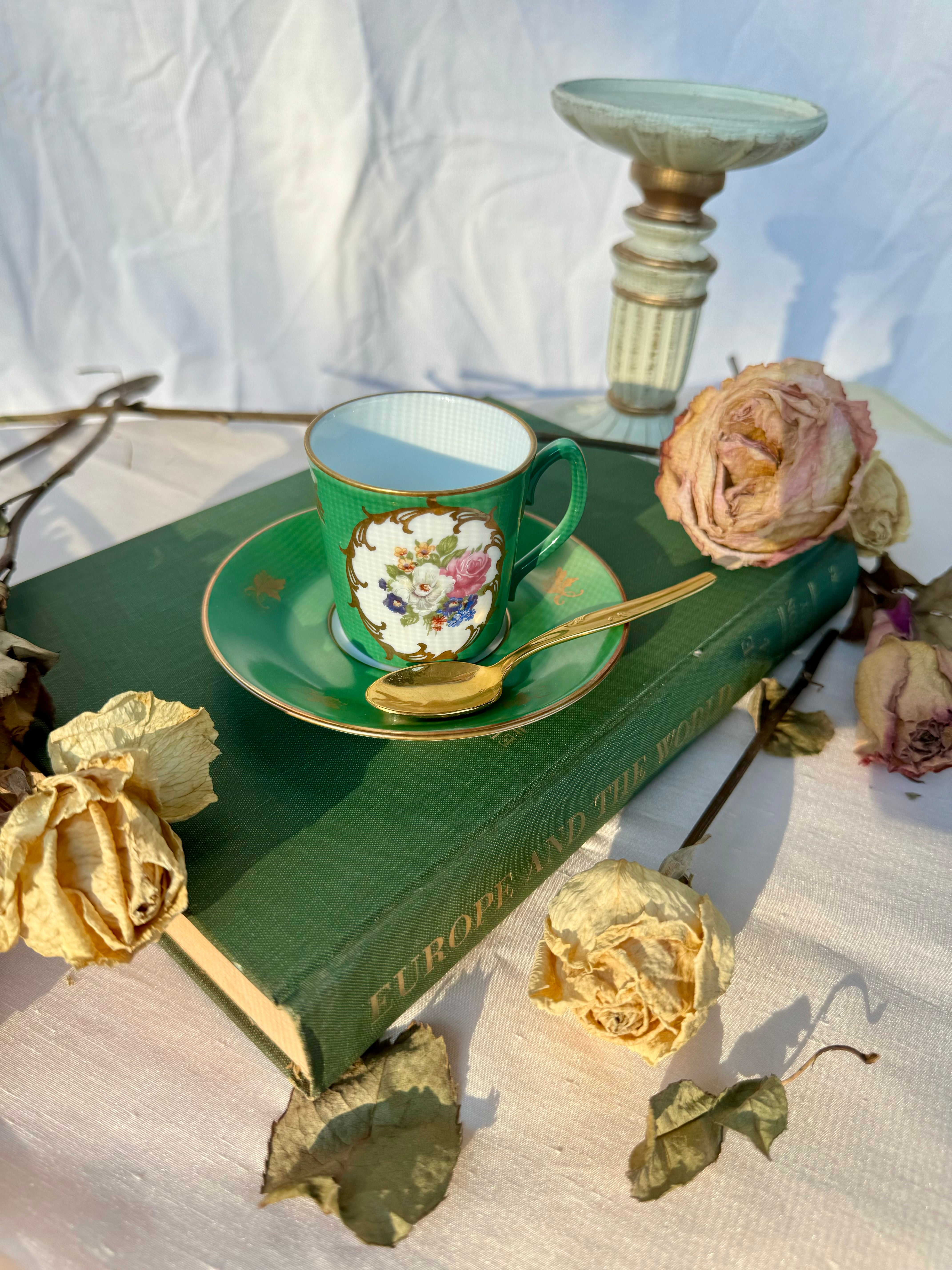 Enchanted Forest Demitasse Teacups